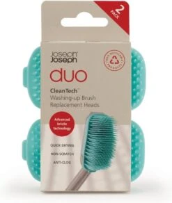 Duo Reserve Borstelkop Voor Afwasborstel, Set Van 2 Stuks, Licht Blauw - Joseph Joseph 7 Duo Reserve Borstelkop Voor Afwasborstel, Set Van 2 Stuks, Licht Blauw - Joseph Joseph -Levensproducten 1015x1200 2