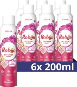 Levensproducten 13 Robijn Pink Sensation Dry Wash Spray - 6 X 200 Ml - Voordeelverpakking