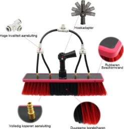 Kibani Telescoop Borstel 6m - Telescoopsteel Ramenwassen - Telescoopsteel Met Borstel - Telescoopsteel - Telescoopsteel Met Waterdoorvoer - Ramenwassen - Raamwisser Met Telescoopsteel - Telescoopstelen -Levensproducten 1147x1200 8