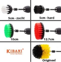 Borstelset Boormachine 25 Delig Per 2 - Schuursponsjes- Schrobborstel - Boorborstel - Schuurborstel - Borstel Boormachine - Schoonmaakborstel - Reinigingsborstel - Tapijtreiniger - Borstelset -Levensproducten 1181x1200 3