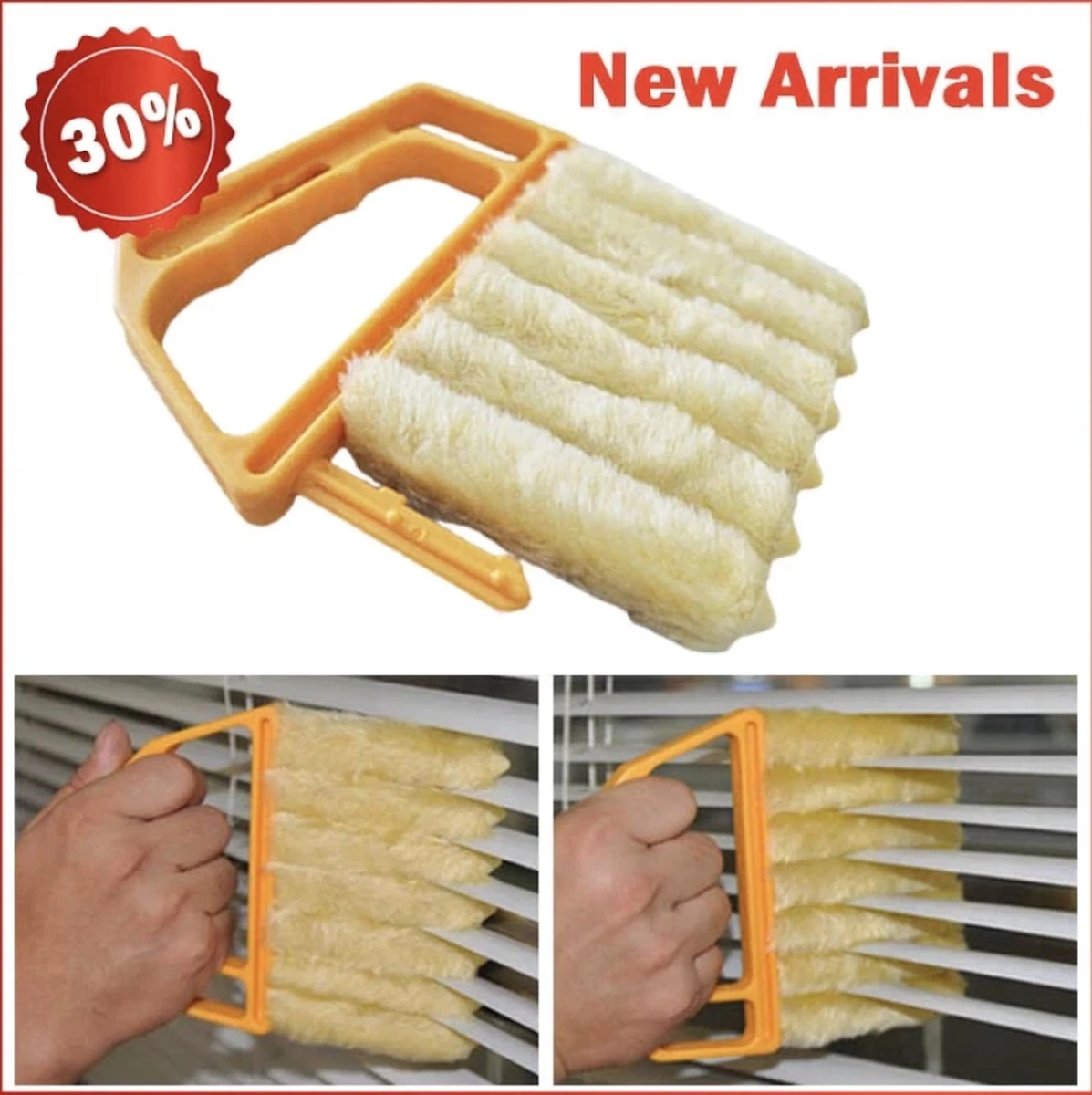 Merkloos Soluzzion - Professionele Luxaflex, Jaloezie & Lamellen Reiniger - Lamellen Borstel - Stof Verwijderen - Jaloezie Stoffer - Stofvrij Maken Van Raambekleding 1 Merkloos Soluzzion - Professionele Luxaflex, Jaloezie & Lamellen Reiniger - Lamellen Borstel - Stof Verwijderen - Jaloezie Stoffer - Stofvrij Maken Van Raambekleding