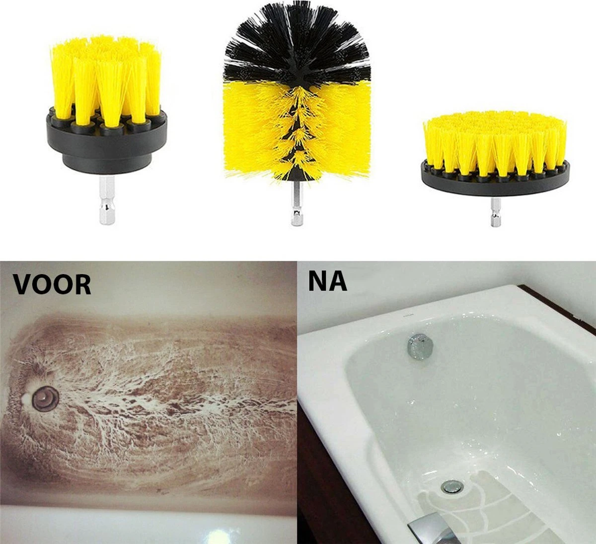 Borstelset Boormachine 25 Delig - Schuursponsjes- Schrobborstel – Boorborstel – Schuurborstel - Borstel Boormachine – Schoonmaakborstel – Reinigingsborstel – Tapijtreiniger - Borstelset 8 Borstelset Boormachine 25 Delig - Schuursponsjes- Schrobborstel – Boorborstel – Schuurborstel - Borstel Boormachine – Schoonmaakborstel – Reinigingsborstel – Tapijtreiniger - Borstelset - Afbeelding 8