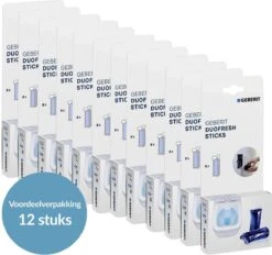 Geberit DuoFresh Sticks - 96 Stuks - Voordeelverpakking - Toilet/WC Blokjes Inbouwreservoir -Levensproducten 1200x1125 2