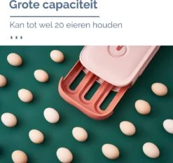 EGG BOX Wit Ei Opbergbox Eierhouder Eierdoos Koelkast Organizer -Levensproducten 1200x1128 4