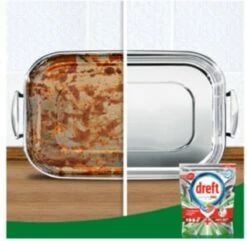 Dreft Platinum Plus All In One Deep Clean - Vaatwastabletten - Voordeelverpakking 4 X 33 Stuks -Levensproducten 1200x1170 2