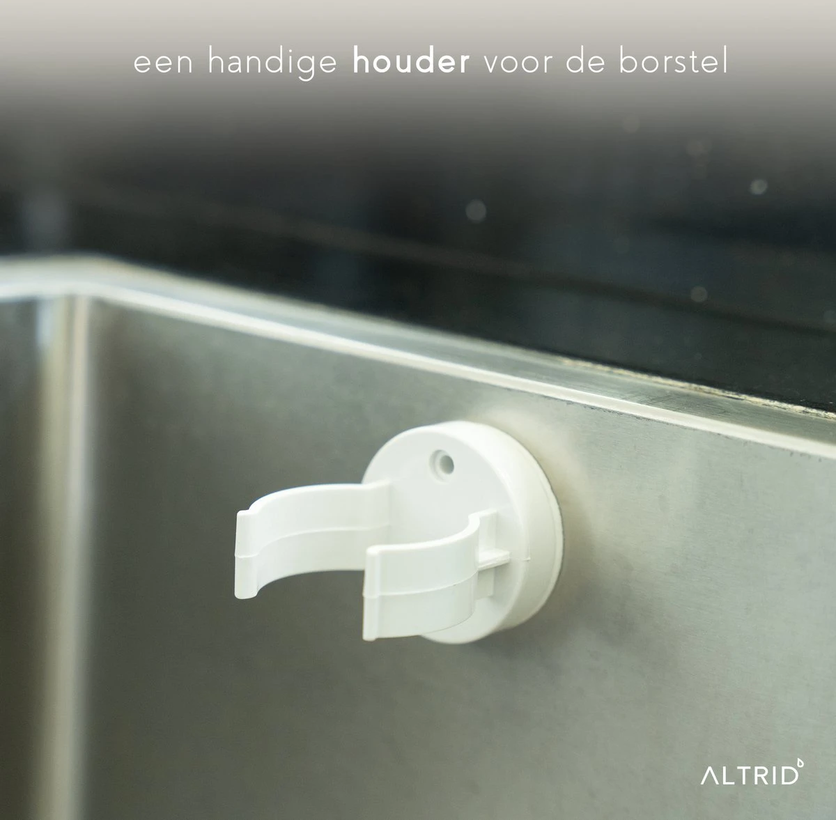 Altrid Elektrische Schoonmaakborstel - Oplaadbaar - Verbeterde Versie - 3 Opzetstukken - Poetsmachine - Handborstel - Schrobborstel - Schrobber - Reinigingsborstel - Schoonmaakmiddelen 6 Altrid Elektrische Schoonmaakborstel - Oplaadbaar - Verbeterde Versie - 3 Opzetstukken - Poetsmachine - Handborstel - Schrobborstel - Schrobber - Reinigingsborstel - Schoonmaakmiddelen - Afbeelding 6