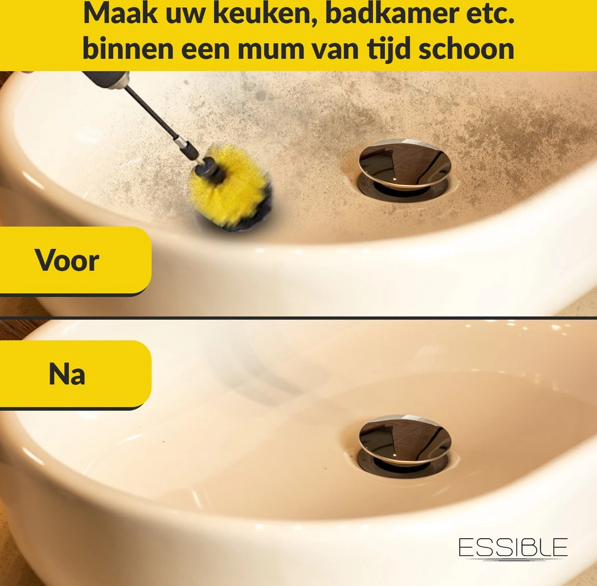 ESSIBLE Borstelboor - Set 20 Stuks - Schrobborstel - Polypropyleen - Borstel Boormachine - Schrobborstel - Schuurborstel - Automatische Reiniging - 20 Delige Borstelset Voor Boormachine 4 ESSIBLE Borstelboor - Set 20 Stuks - Schrobborstel - Polypropyleen - Borstel Boormachine - Schrobborstel - Schuurborstel - Automatische Reiniging - 20 Delige Borstelset Voor Boormachine - Afbeelding 4