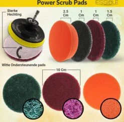 ESSIBLE Borstelboor - Set 20 Stuks - Schrobborstel - Polypropyleen - Borstel Boormachine - Schrobborstel - Schuurborstel - Automatische Reiniging - 20 Delige Borstelset Voor Boormachine 17 ESSIBLE Borstelboor - Set 20 Stuks - Schrobborstel - Polypropyleen - Borstel Boormachine - Schrobborstel - Schuurborstel - Automatische Reiniging - 20 Delige Borstelset Voor Boormachine -Levensproducten 1200x1183 5