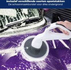 B-care Elektrische Schoonmaakborstel - 4 Opzetstukken - Wasborstel - Poetsmachine - Schrobborstel - Handborstel - Werkborstel - Schrobber - Boorborstel - Schoonmaakmiddelen - Reinigingsborstel -Levensproducten 1200x1184 15