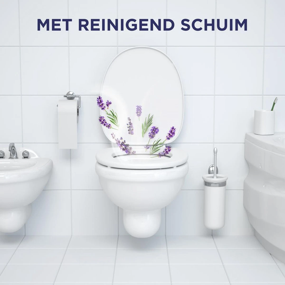 Glorix Power 5 Toiletblokken - Lavendel - 9 Stuks - Voordeelverpakking 8 Glorix Power 5 Toiletblokken - Lavendel - 9 Stuks - Voordeelverpakking - Afbeelding 8