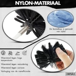 Antuza | Schoorsteenveegset | Schoorsteenreiniger | Schoorsteen Borstel | 9 Meter 9 Antuza | Schoorsteenveegset | Schoorsteenreiniger | Schoorsteen Borstel | 9 Meter -Levensproducten 1200x1200 1467