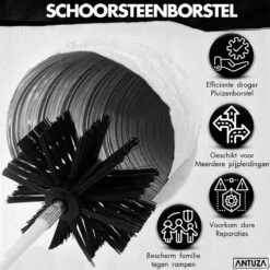 Antuza | Schoorsteenveegset | Schoorsteenreiniger | Schoorsteen Borstel | 9 Meter 10 Antuza | Schoorsteenveegset | Schoorsteenreiniger | Schoorsteen Borstel | 9 Meter -Levensproducten 1200x1200 1468