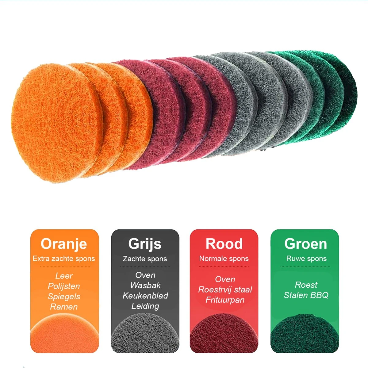 Borstelset Boormachine 25 Delig - Schuursponsjes- Schrobborstel – Boorborstel – Schuurborstel - Borstel Boormachine – Schoonmaakborstel – Reinigingsborstel – Tapijtreiniger - Borstelset 6 Borstelset Boormachine 25 Delig - Schuursponsjes- Schrobborstel – Boorborstel – Schuurborstel - Borstel Boormachine – Schoonmaakborstel – Reinigingsborstel – Tapijtreiniger - Borstelset - Afbeelding 6