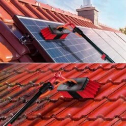 Merkloos Telescoopsteel Ramenwassen 4,6M - Met Borstel & Waterdoorvoer - Voor Ramen - Watertoevoer - Borstel -Levensproducten 1200x1200 1699