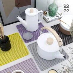 BODO Gootsteenmat Siliconen Donker Grijs - 30.5 X 30.5 Cm - Keuken Accessoires - Gootsteen Beschermer - Onderzetters Siliconen - Anti Kras - Gootsteen Accessoires 10 BODO Gootsteenmat Siliconen Donker Grijs - 30.5 X 30.5 Cm - Keuken Accessoires - Gootsteen Beschermer - Onderzetters Siliconen - Anti Kras - Gootsteen Accessoires -Levensproducten 1200x1200 646