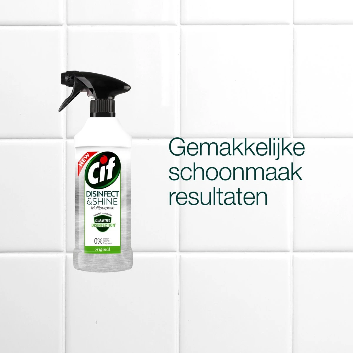 Cif Disinfect & Shine Original Desinfectie Spray - 6 X 500 Ml - Voordeelverpakking 4 Cif Disinfect & Shine Original Desinfectie Spray - 6 X 500 Ml - Voordeelverpakking - Afbeelding 4