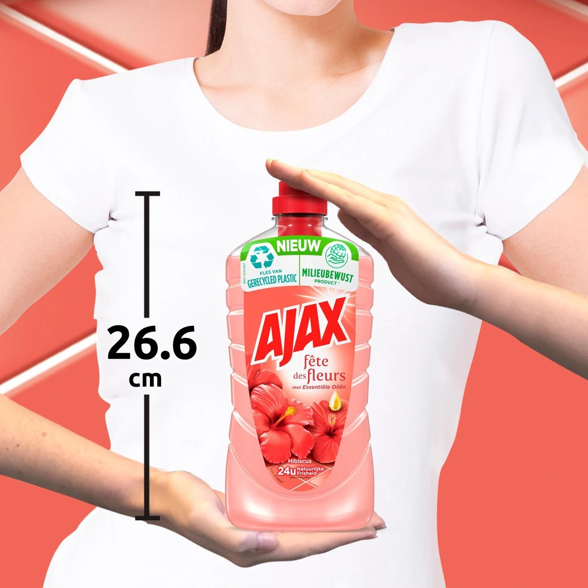 Ajax® Ajax Allesreiniger Fête Des Fleurs Hibiscus 6 X 1L - Voordeelverpakking 4 Ajax® Ajax Allesreiniger Fête Des Fleurs Hibiscus 6 X 1L - Voordeelverpakking - Afbeelding 4