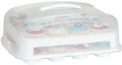 Patisse Cupcake Bewaardoos 39 X 13 Cm Transparant