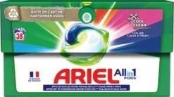 Ariel All In 1 Wasmiddel Pods - Kleur - 4 X 38 Wasbeurten - Voordeelverpakking -Levensproducten 1200x670
