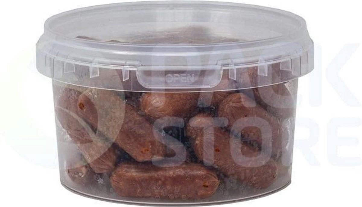 25 X Plastic Bakjes Met Deksel - 300 Ml - ø118mm - Vershoudbakjes- Meal Prep Bakjes - Transparant - Geschikt Voor Diepvries, Magnetron En Vaatwasser - Nederlandse Producent 5 25 X Plastic Bakjes Met Deksel - 300 Ml - ø118mm - Vershoudbakjes- Meal Prep Bakjes - Transparant - Geschikt Voor Diepvries, Magnetron En Vaatwasser - Nederlandse Producent - Afbeelding 5