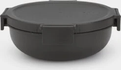 Brabantia Make & Take Salade Lunchbox - 1,3 L - Kunststof - Dark Grey 31 Brabantia Make & Take Salade Lunchbox - 1,3 L - Kunststof - Dark Grey -Levensproducten 1200x701 2