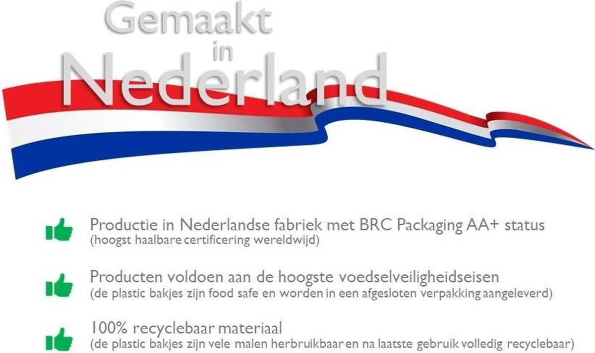 25 X Plastic Bakjes Met Deksel - 300 Ml - ø118mm - Vershoudbakjes- Meal Prep Bakjes - Transparant - Geschikt Voor Diepvries, Magnetron En Vaatwasser - Nederlandse Producent 3 25 X Plastic Bakjes Met Deksel - 300 Ml - ø118mm - Vershoudbakjes- Meal Prep Bakjes - Transparant - Geschikt Voor Diepvries, Magnetron En Vaatwasser - Nederlandse Producent - Afbeelding 3