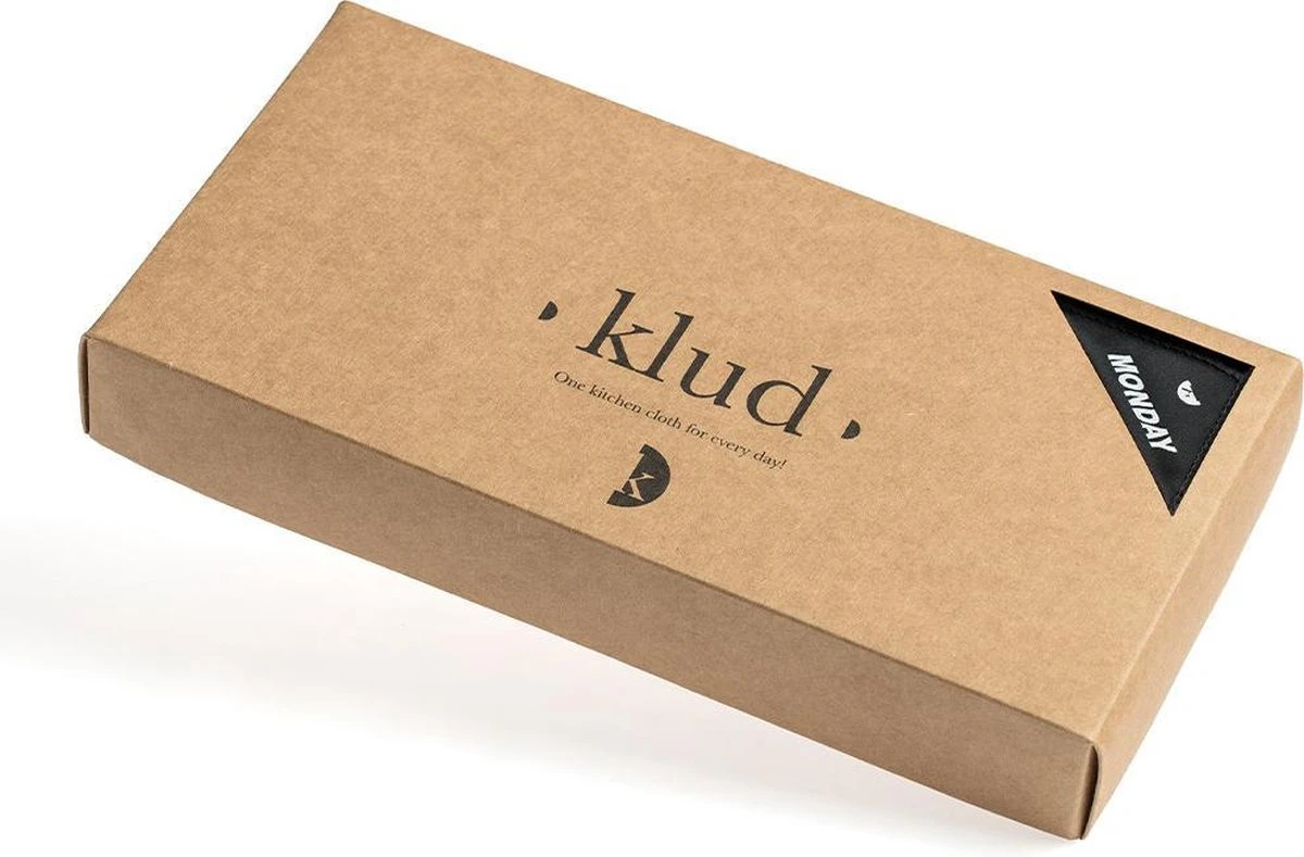 Klud Vaatdoek Set - 7 Dagen - Curry 2 Klud Vaatdoek Set - 7 Dagen - Curry - Afbeelding 2