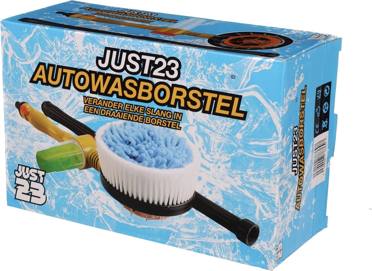 JUST23 Telescopische Autowasborstel – Schrobber Met Steel – Velgenborstel - Autowasset Met Zeep - Roterende Schoonmaakborstel - Multifunctionele Wasborstel 6 JUST23 Telescopische Autowasborstel – Schrobber Met Steel – Velgenborstel - Autowasset Met Zeep - Roterende Schoonmaakborstel - Multifunctionele Wasborstel - Afbeelding 6