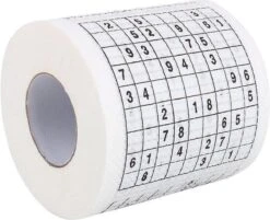 MikaMax Sudoku WC Papier - Sudoku - Iedervel Een Andere Sudoku - Toiletpapier - Puzzels - Puzzel -Levensproducten 1200x975 1