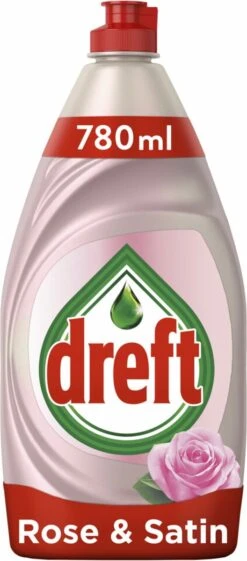 Dreft Clean & Care Rose & Satin Afwasmiddel - 8x780ml - Voordeelverpakking 15 Dreft Clean & Care Rose & Satin Afwasmiddel - 8x780ml - Voordeelverpakking -Levensproducten 528x1200 1