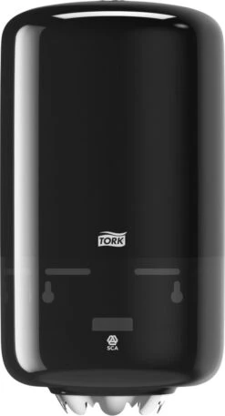Tork Mini Centerfeed Poetspapier Dispenser Kunststof Zwart M1