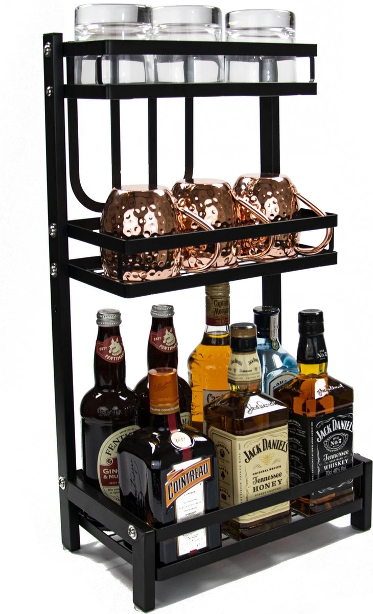 Chefs Cuisine Kruidenrek - Kruidenrek Staand - Keukenrek - Aanrecht Organiser - Bureau Organizer - Keuken Organizers - Roestvrij Staal 3 Chefs Cuisine Kruidenrek - Kruidenrek Staand - Keukenrek - Aanrecht Organiser - Bureau Organizer - Keuken Organizers - Roestvrij Staal - Afbeelding 3