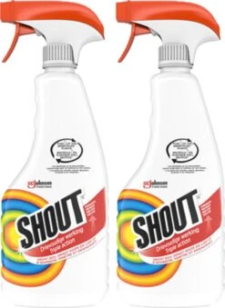 Mr Muscle Shout Vlekkenoplosser Triple Action - Spray - 2 X 500 Ml -Levensproducten 874x1200
