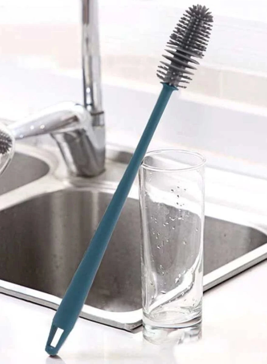 Afwasborstel Voor Lange Glazen Siliconen/ Flessenborstel / Siliconen Borstel Beker Glazen Vaas/ Baby Flessenborstel / Duurzame Afwasborstel / Afwasborstel Voor Lange Glazen / Reinigingsborstel / Siliconen Afwasborstel/ Fles Borstel 1 Afwasborstel Voor Lange Glazen Siliconen/ Flessenborstel / Siliconen Borstel Beker Glazen Vaas/ Baby Flessenborstel / Duurzame Afwasborstel / Afwasborstel Voor Lange Glazen / Reinigingsborstel / Siliconen Afwasborstel/ Fles Borstel