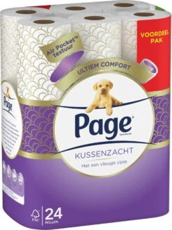 Page Toiletpapier - Kussenzacht Wc Papier - Voordeelverpakking - 24 Rollen 15 Page Toiletpapier - Kussenzacht Wc Papier - Voordeelverpakking - 24 Rollen -Levensproducten 896x1200 1