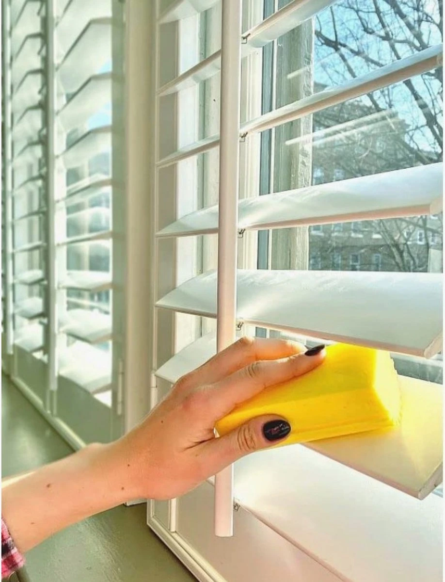 Scrub Daddy Damp Duster - Wonder Stoffer - Geel 2 Scrub Daddy Damp Duster - Wonder Stoffer - Geel - Afbeelding 2