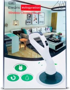 B-care Elektrische Schoonmaakborstel - 4 Opzetstukken - Wasborstel - Poetsmachine - Schrobborstel - Handborstel - Werkborstel - Schrobber - Boorborstel - Schoonmaakmiddelen - Reinigingsborstel -Levensproducten 934x1200